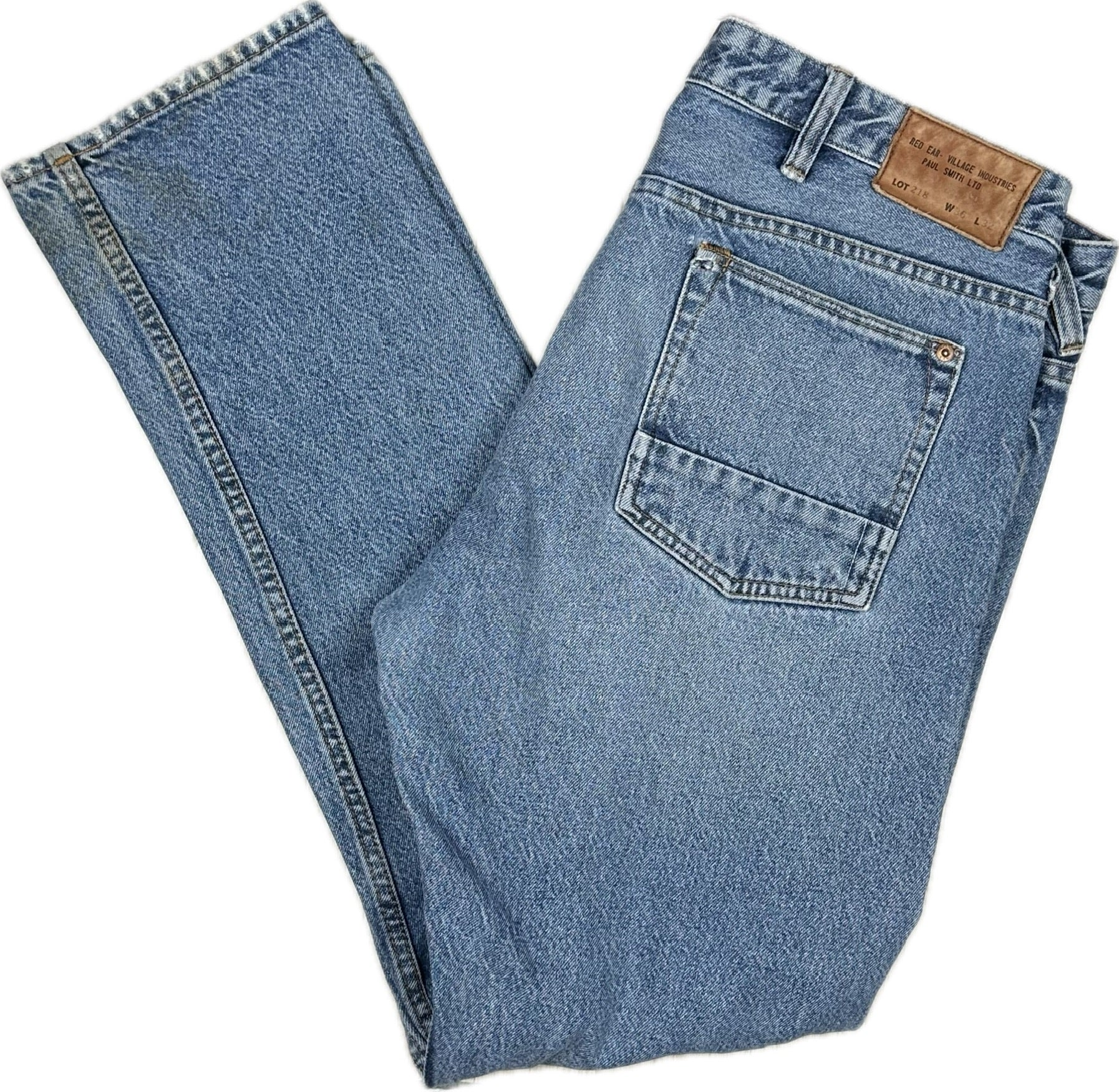 Paul Smith Red Ear Straight Leg Denim Jeans - Size 36R – Jean Pool