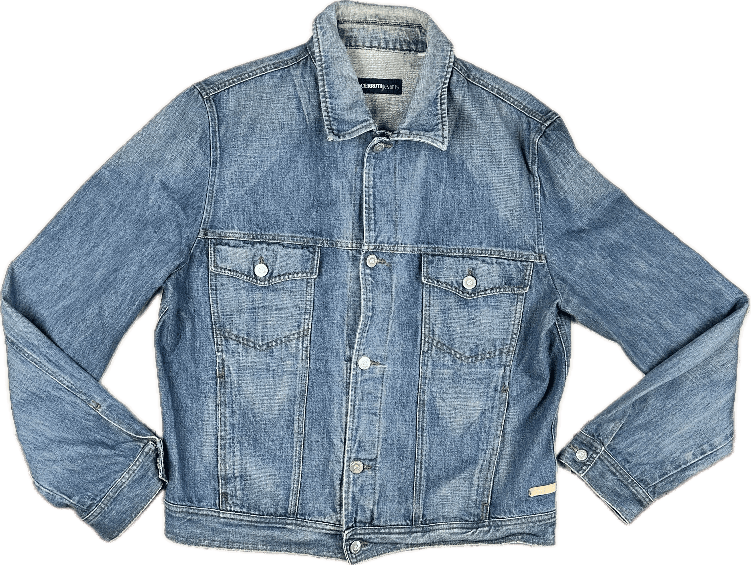 Cerruti Jeans Mens Classic Denim Jacket - Suit Size L – Jean Pool
