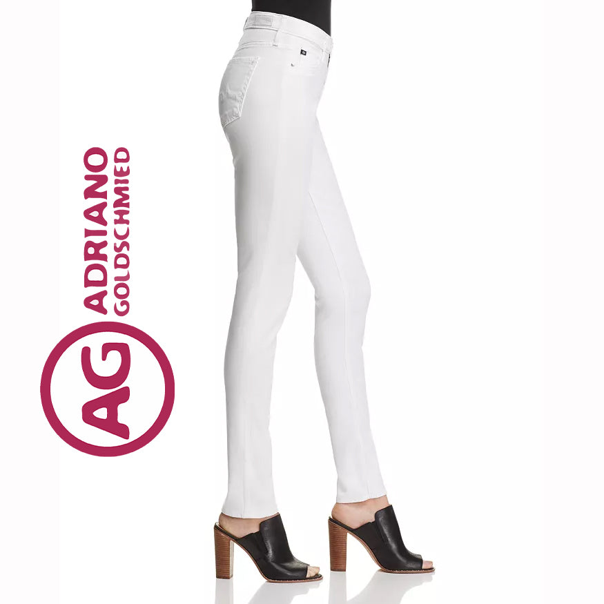 ag prima cigarette jeans white Womens Ankle rise cigarette jean thats fitted through the hips AG Jeans Prima Ankle, Women's,