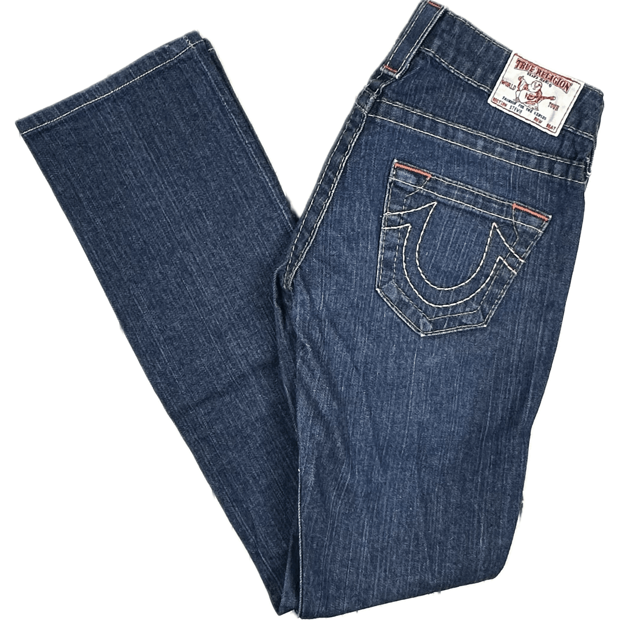 True Religion 'Stevie' Straight Leg Jeans- Size 26 – Jean Pool