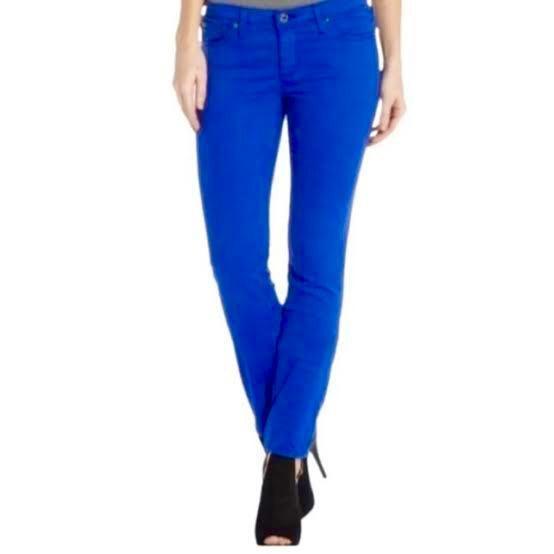 AG Adriano Goldschmied The Stilt Cobalt Blue Cigarette Leg Jeans