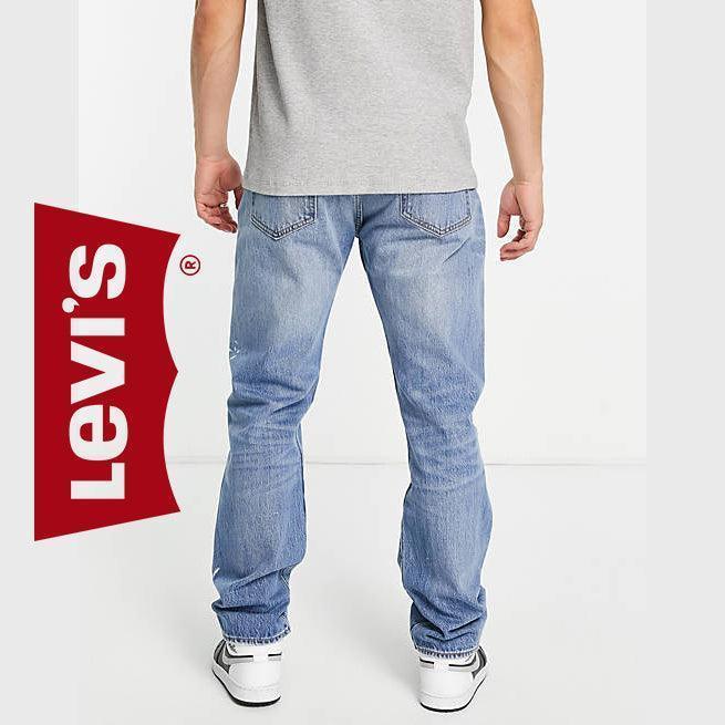 NWT Levis 501 93 Straight Stretch Button Fly Jeans Size 38 32 Jean Pool