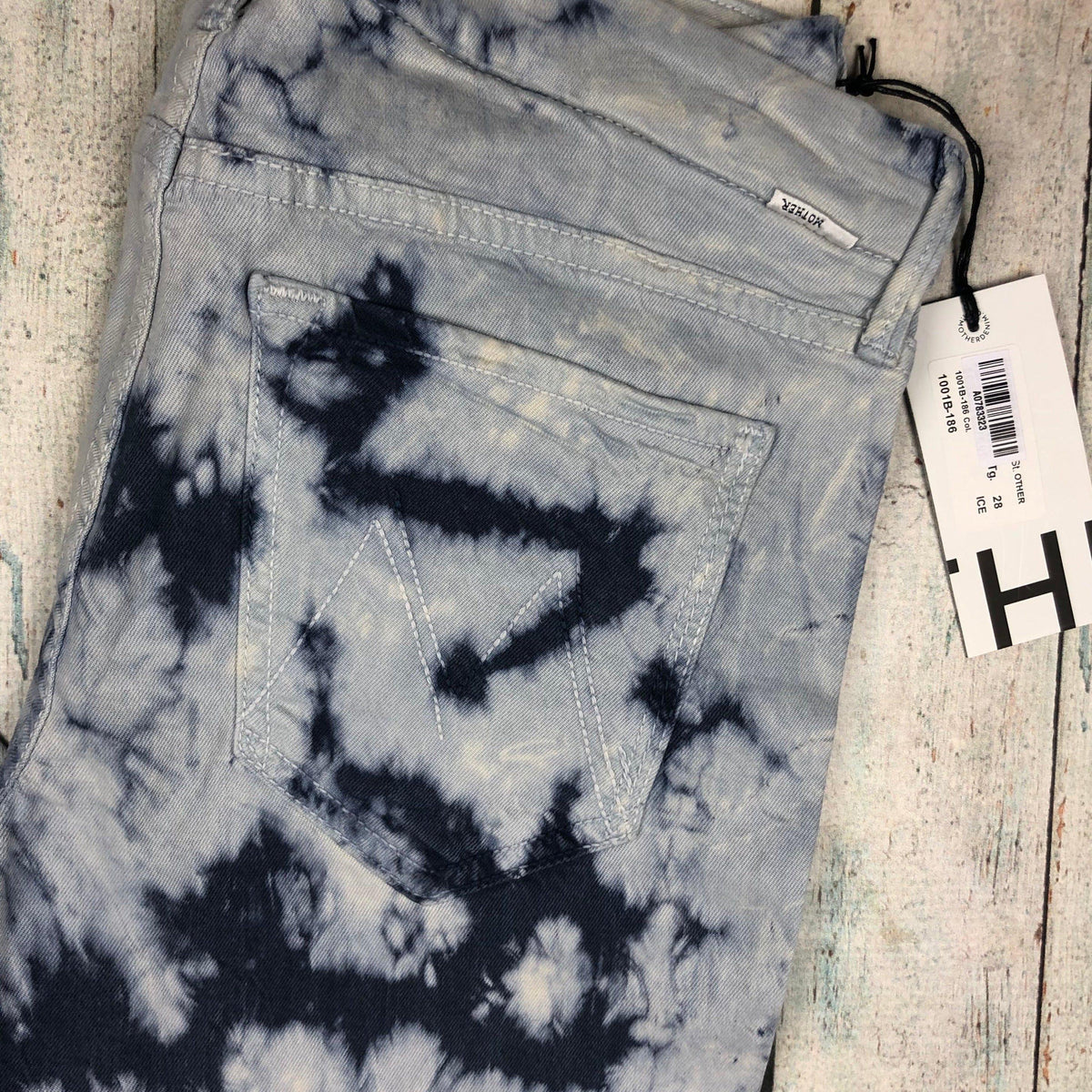 NWT Mother 'The Looker' Ice Breaker Skinny Jeans RRP 450 Size 26