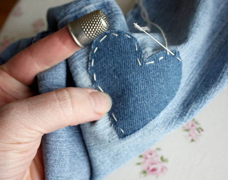 Mending Denim Jeans