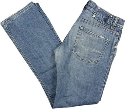 Denim & Thread Aussie Made Mens Low Rise Straight Jeans - Size 33