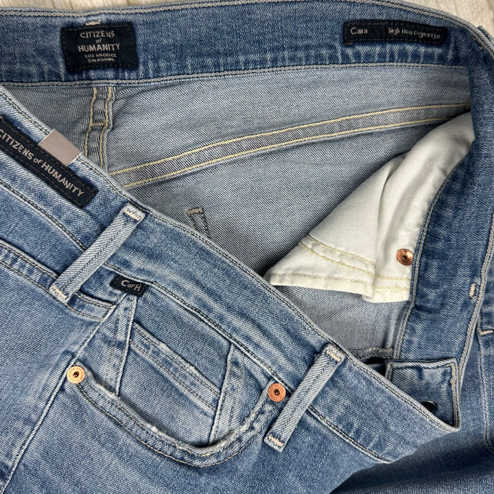 Citizens of Humanity 'Cara' Mid Rise Cigarette Ankle Jeans - Size 32