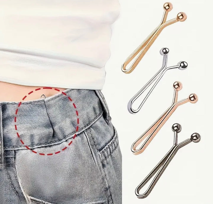 Invisible Pant Waist Reduction Clip - Mending is better than ending!