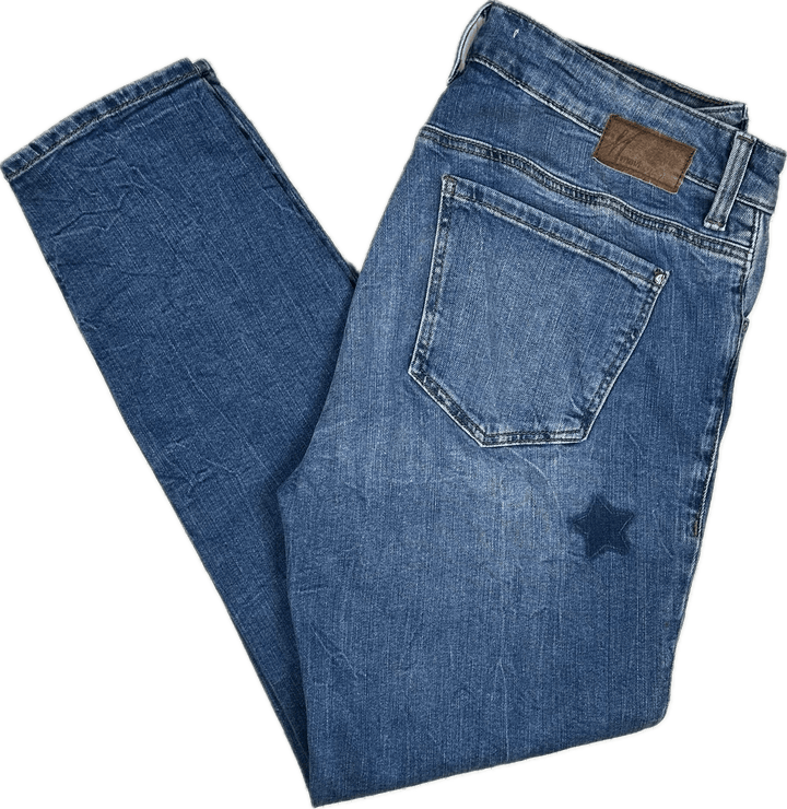 Mavi 'Tess' High Rise Star Detail Jeans -Size 31