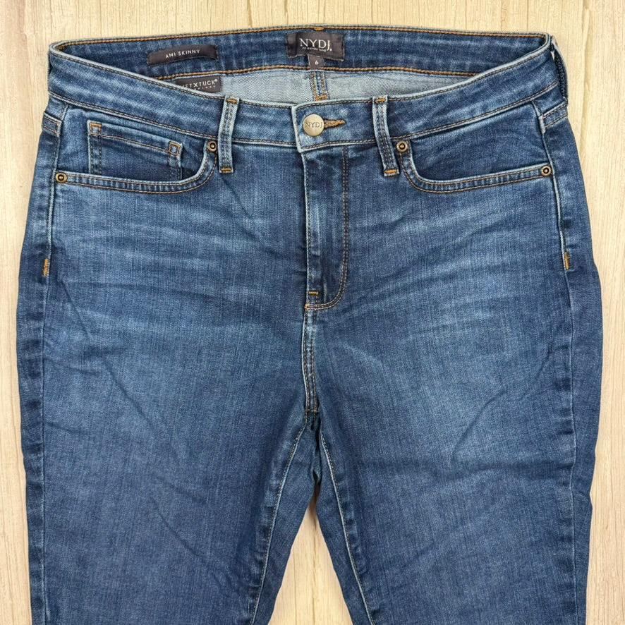 NYDJ Lift & Tuck  'AMI Skinny' Stretch Jeans -Size 6US suit 10AU