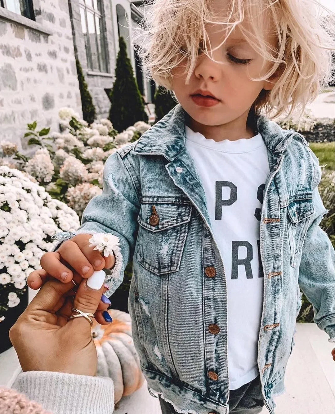 NWT- Beau Hudson Classic Denim Jacket - Size 6/12M