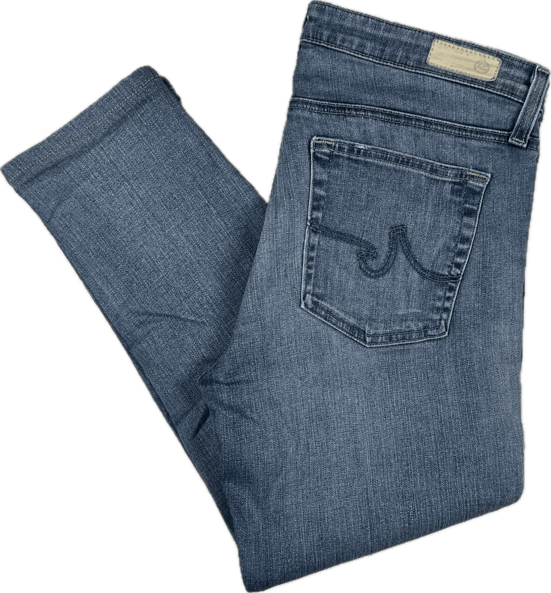 AG 'the Prima Ankle' Mid Rise Cigarette Ankle Jeans- Size 30S - Jean Pool