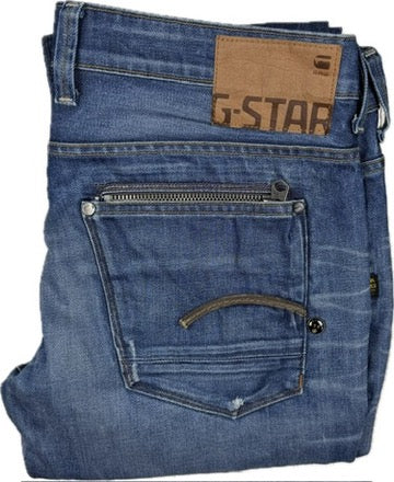 G Star RAW 3301 'Attacc Low Straight' Jeans -Size 36/32