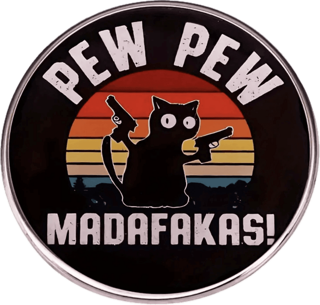 Pew Pew - Enamel Pin - Jean Pool