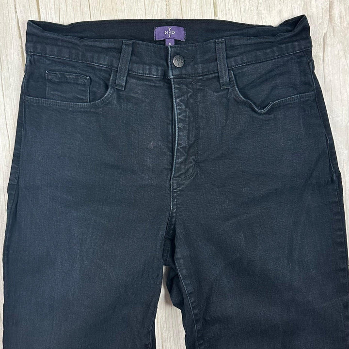 NYDJ Black Lift & Tuck 'Straight; Jeans -Size 6 US or 10 AU - Jean Pool