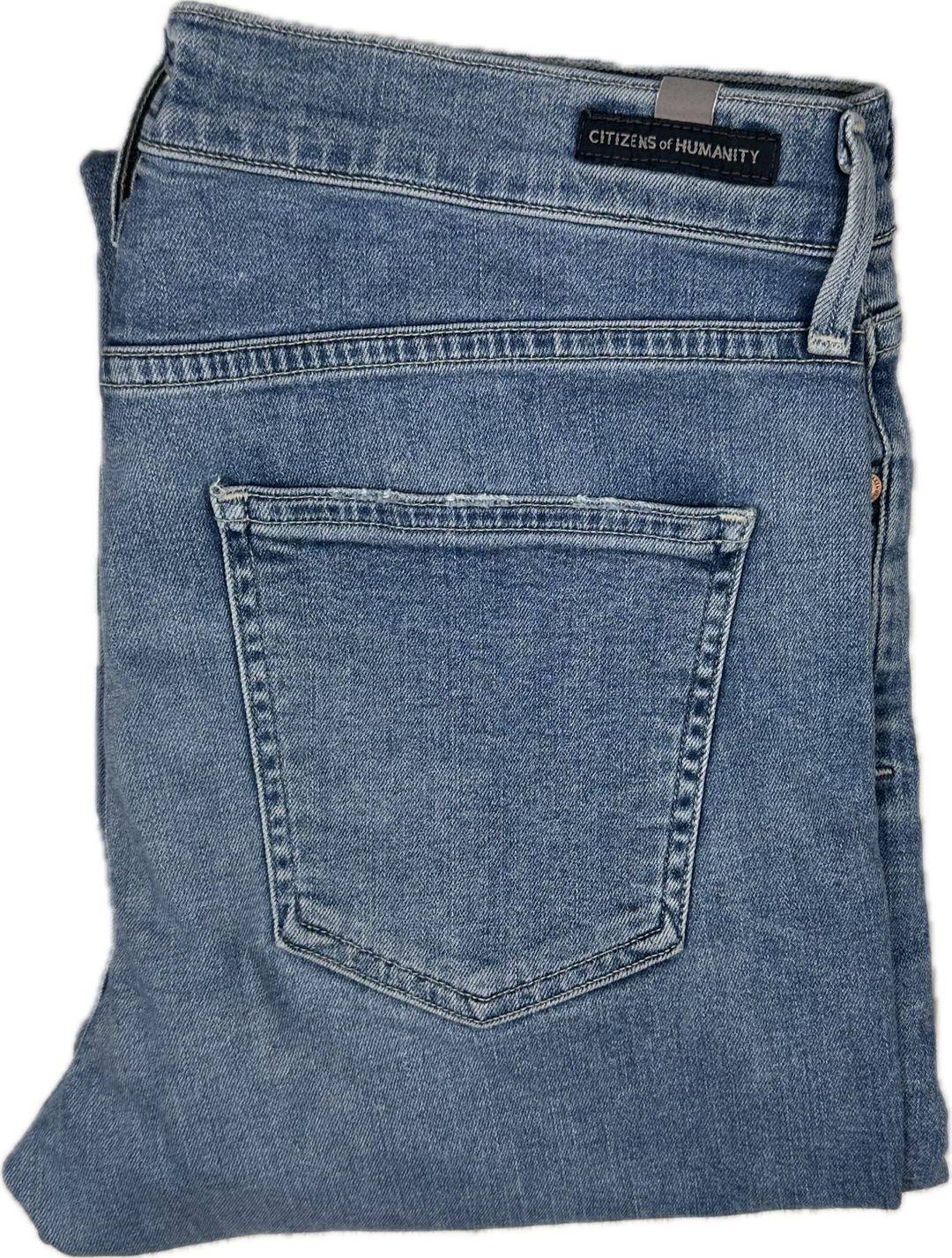 Citizens of Humanity 'Cara' Mid Rise Cigarette Ankle Jeans - Size 32