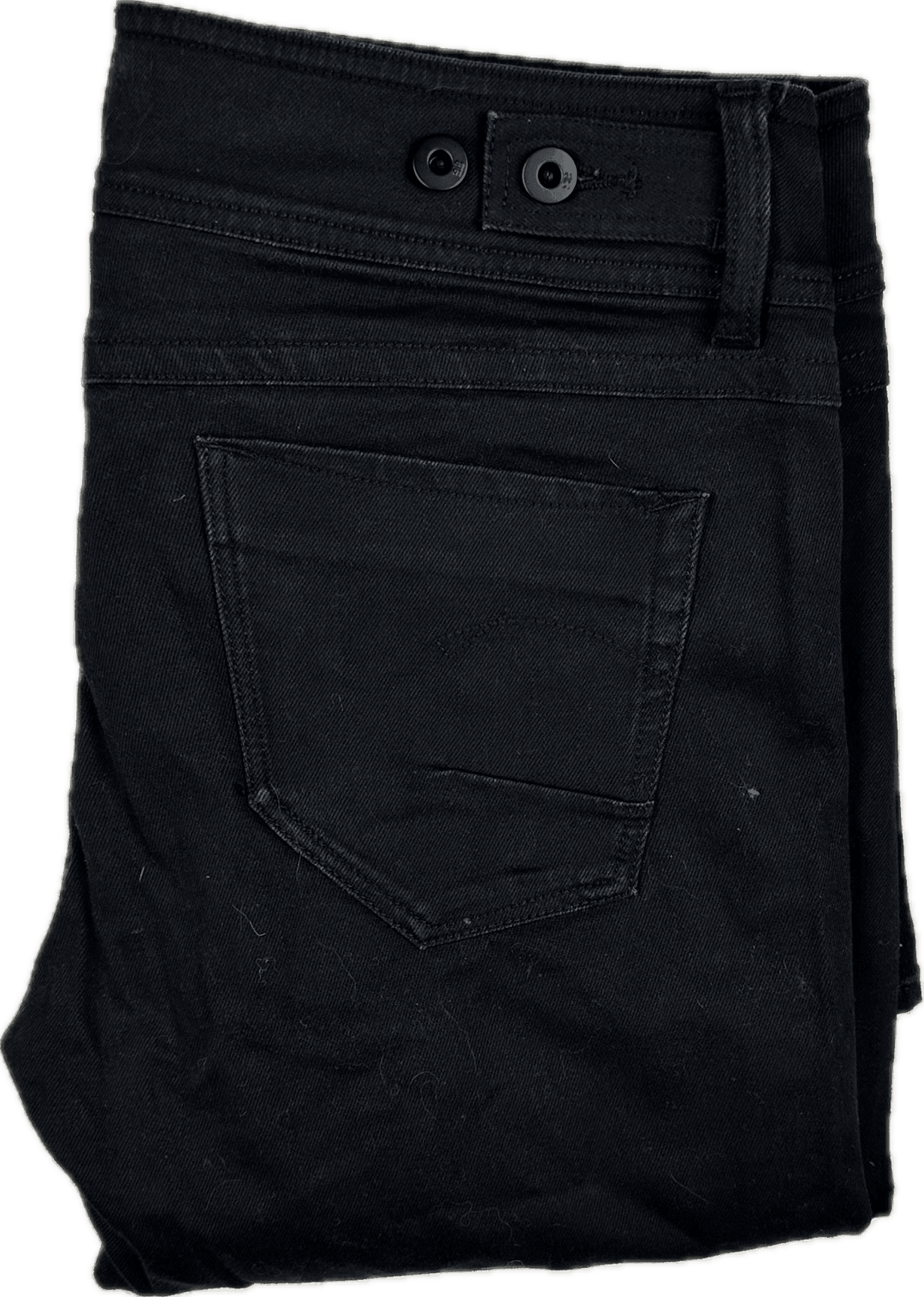 G Star RAW Womens 'New Ford Straight' Black Jeans -Size 31/30 - Jean Pool