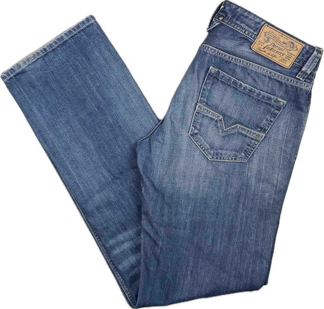 Diesel 'Larkee' Denim Regular Straight Jeans -Size 33/34