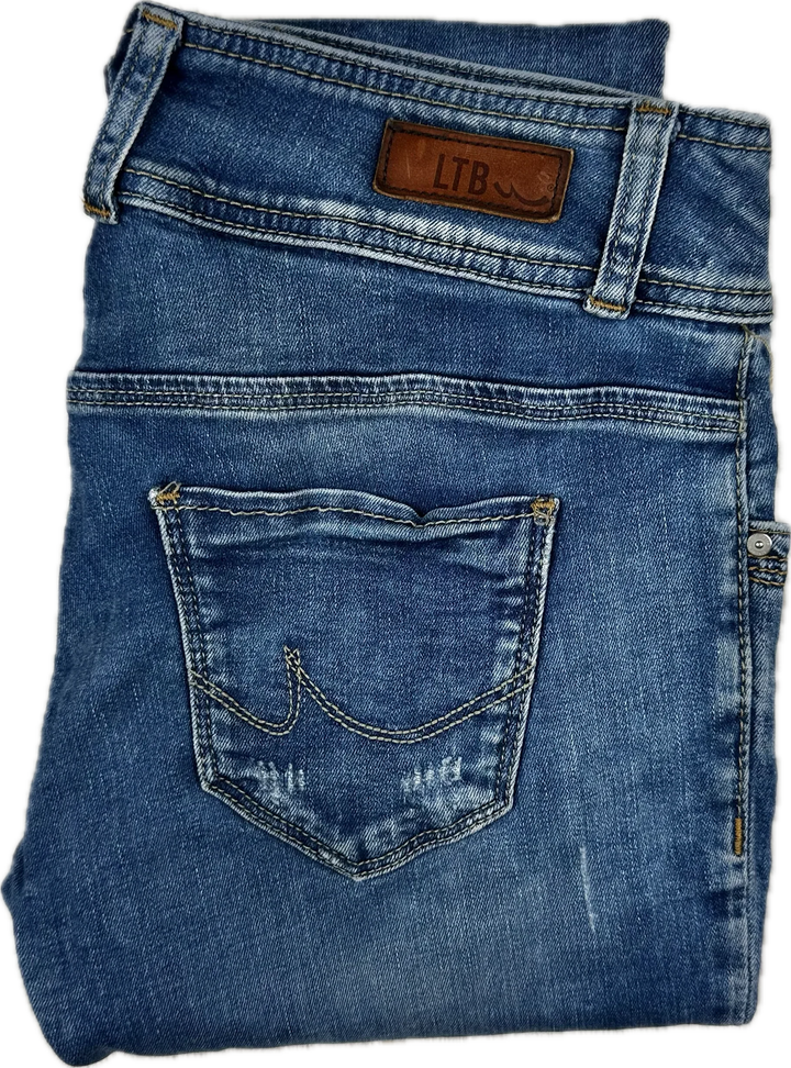 LTB Ladies 'Georget' Ankle Slim Distressed Jeans -Size 29