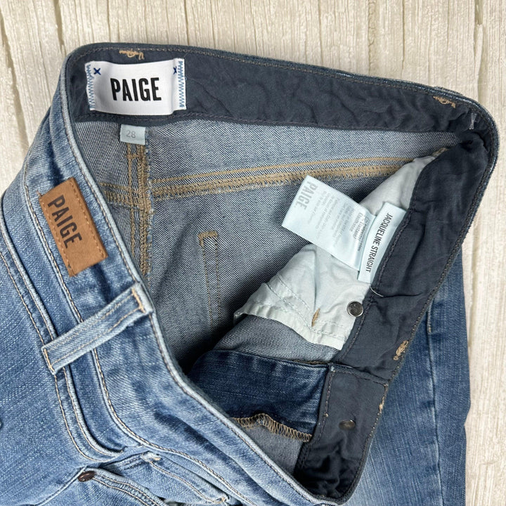 Paige Denim 'Jacqueline Straight' Pryor Jeans- Size 28