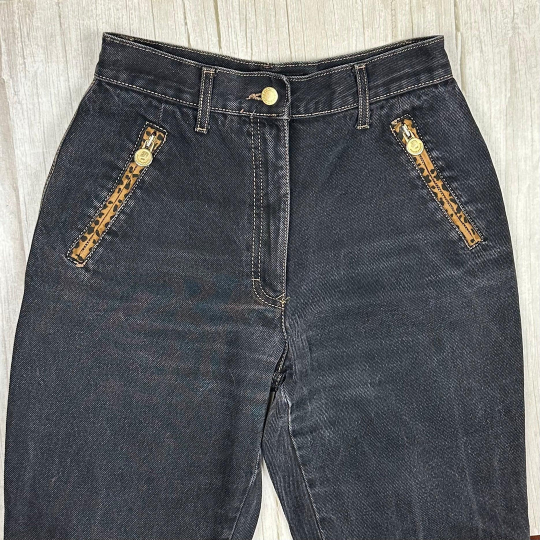Roccobarocco  Vintage Italian 90's Mom Fit Jeans -Size 7/8