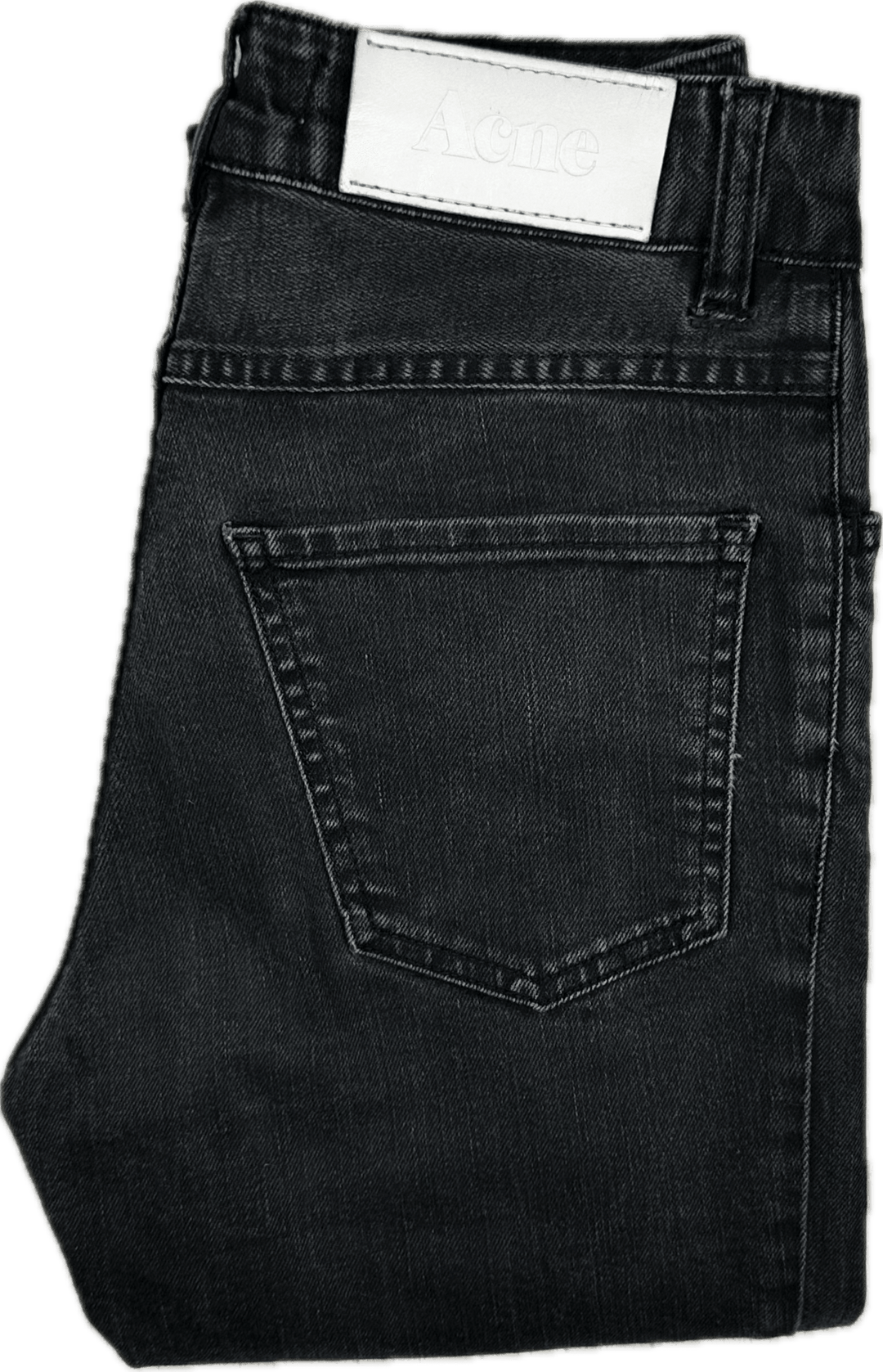 Acne Ladies 'Needle Wet Cash' High Slim Jeans - Size 26/32