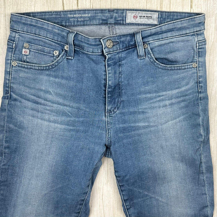 AG Adriano Goldschmied 'The Middi Ankle' Stretch Jeans- Size 30R