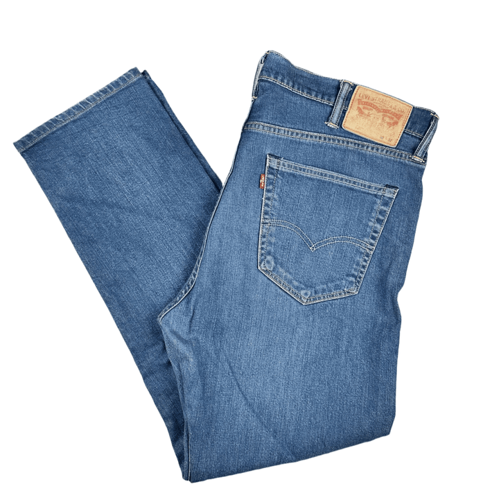 Levis Mens Stretch Slim Tapered Jeans - Size 38S - Jean Pool