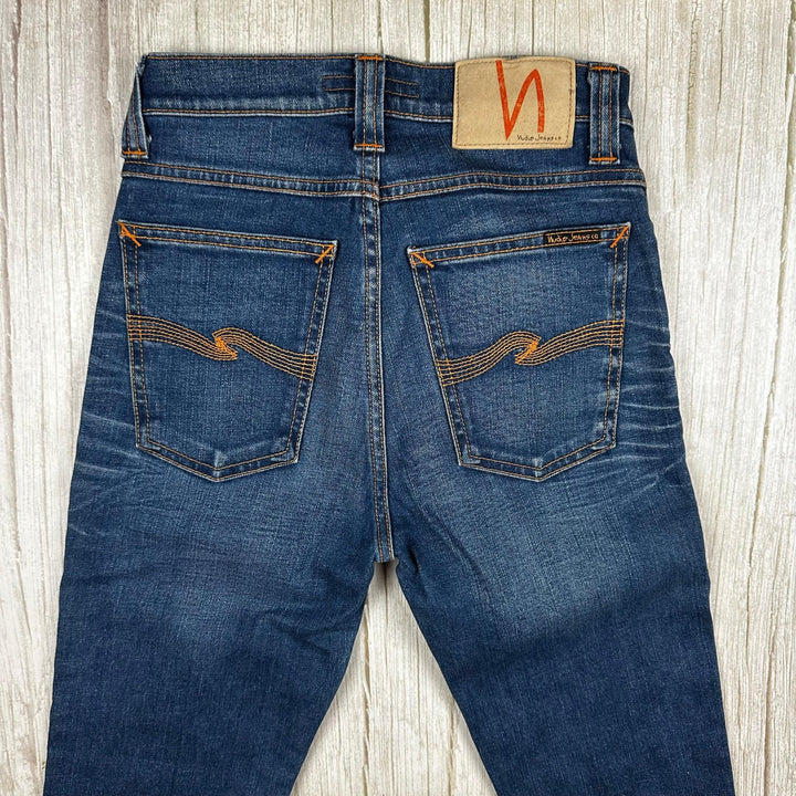 Nudie 'High Kai' Dark Used Denim Jeans- Size 27S