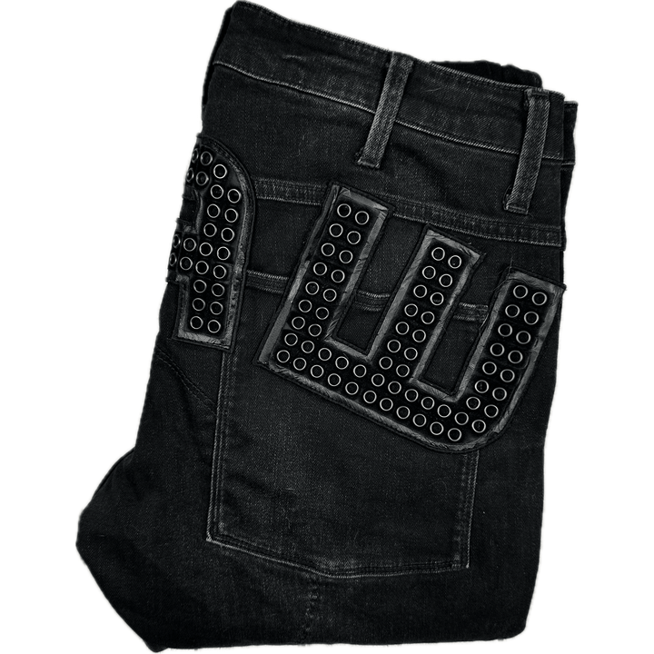 G Star RAW '5620 3D Slim' Logo Seat Jeans -Size 32/34 - Jean Pool