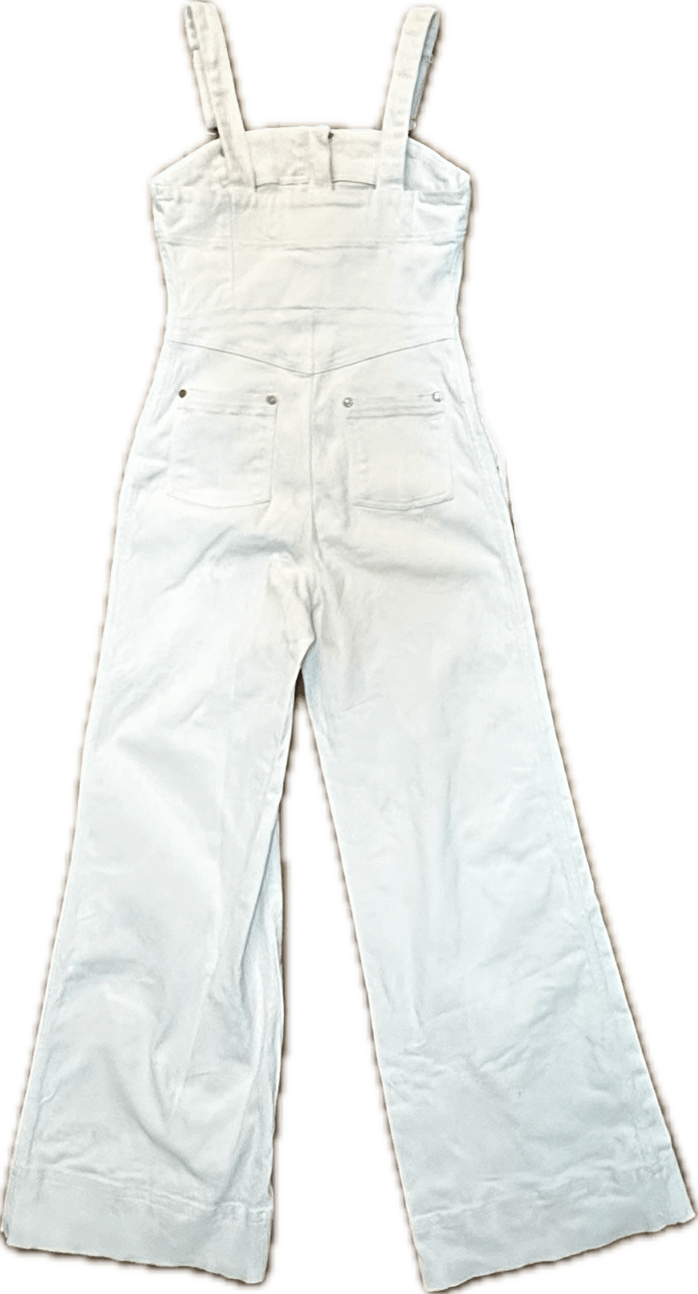 Alice McCall 'Quincy' Ivory Overalls -Size 8