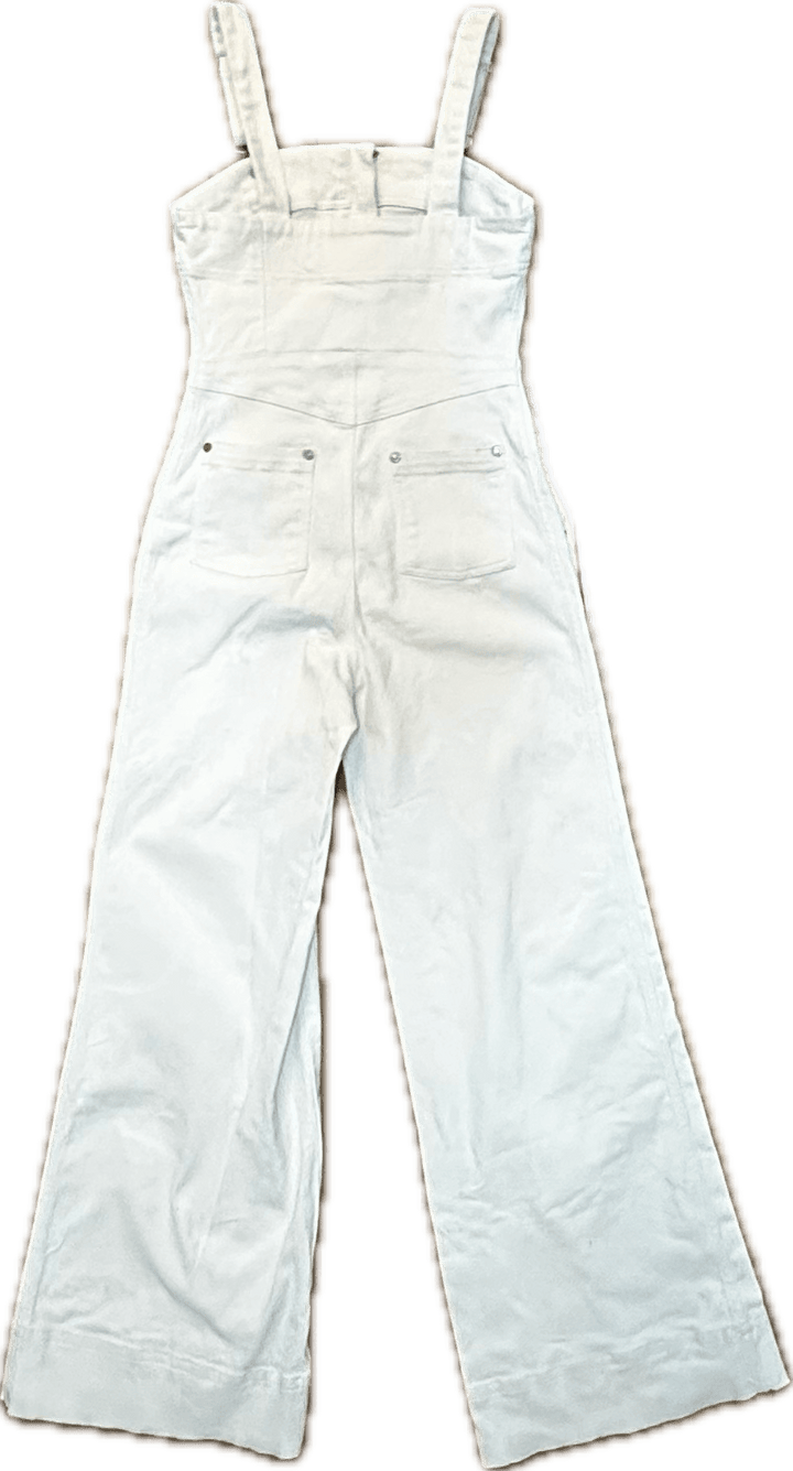 Alice McCall 'Quincy' Ivory Overalls -Size 8