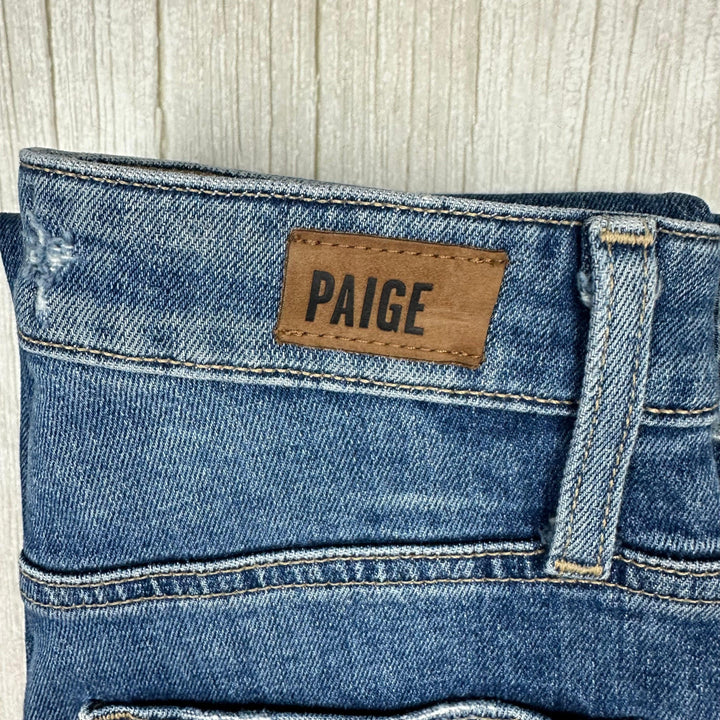 Paige Denim 'Sarah Slim' Embarcadero Distressed Jeans- Size 24
