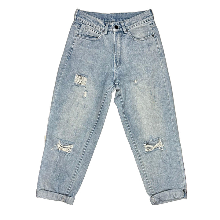 Stella McCartney Ladies Boyfriend Relaxed Cuffed Jeans - Size XS or 25