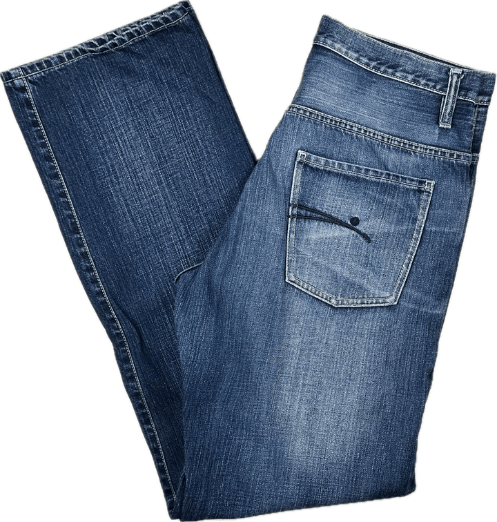 NOBODY Aussie Mens Classic Straight Jeans - Size 33