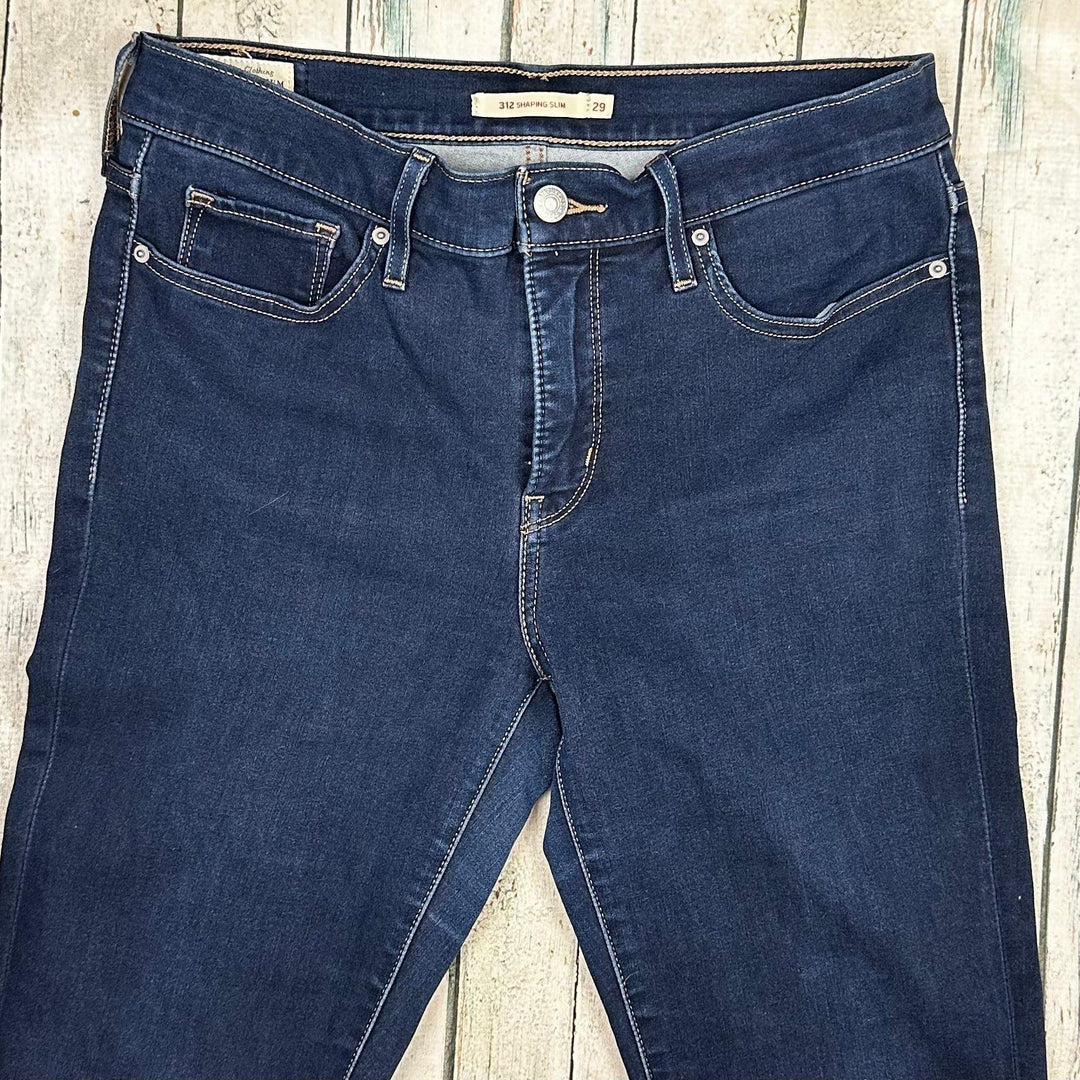 Levis 312 Shaping Slim Mid Rise Jeans - Size 29" or 11AU - Jean Pool