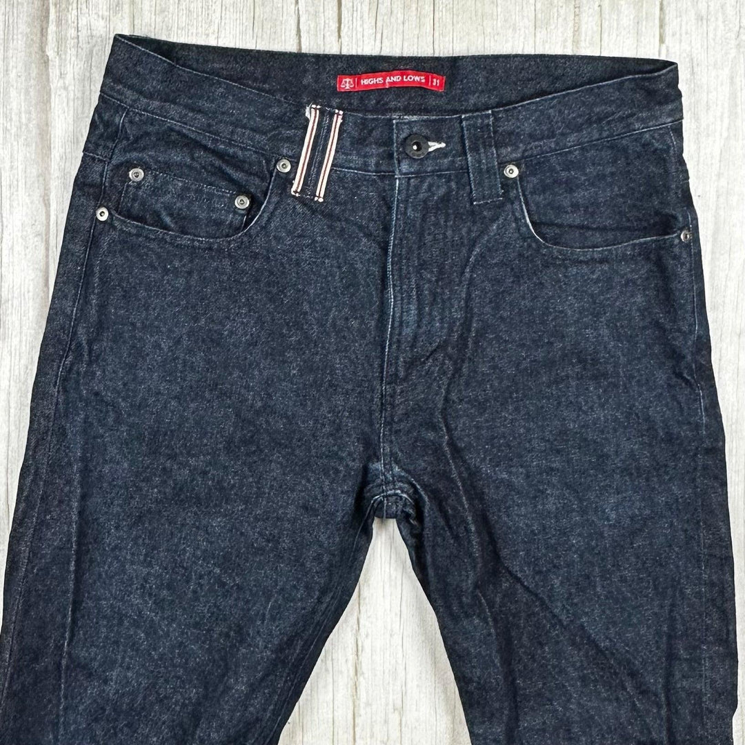 Highs & Lows Perth Straight Selvedge Jeans - Size 31