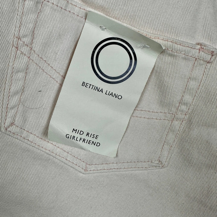 NWT- Bettina Liano Pink Mid Rise Girlfriend Jeans- Size 16 - Jean Pool