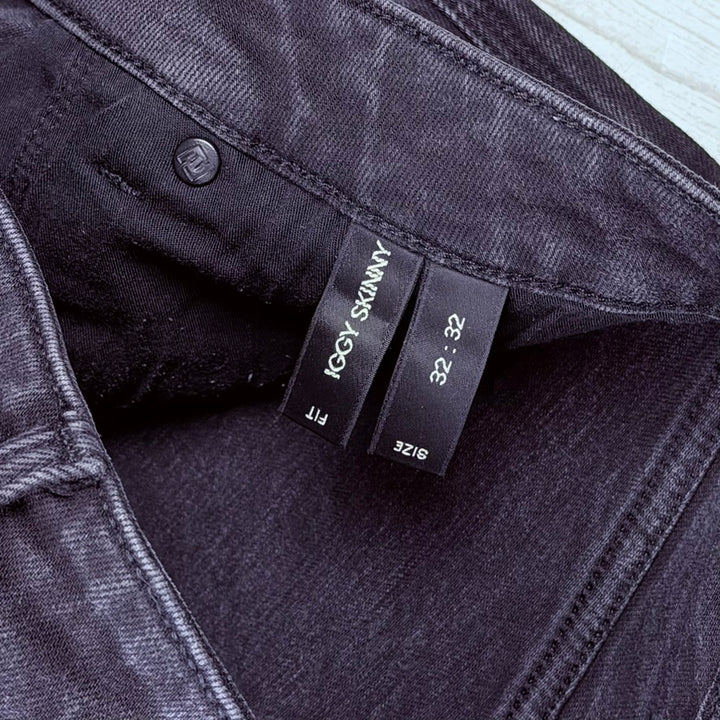NEUW Mens 'IGGY Skinny'' Stretch Tapered Black Jeans - Size 32/32