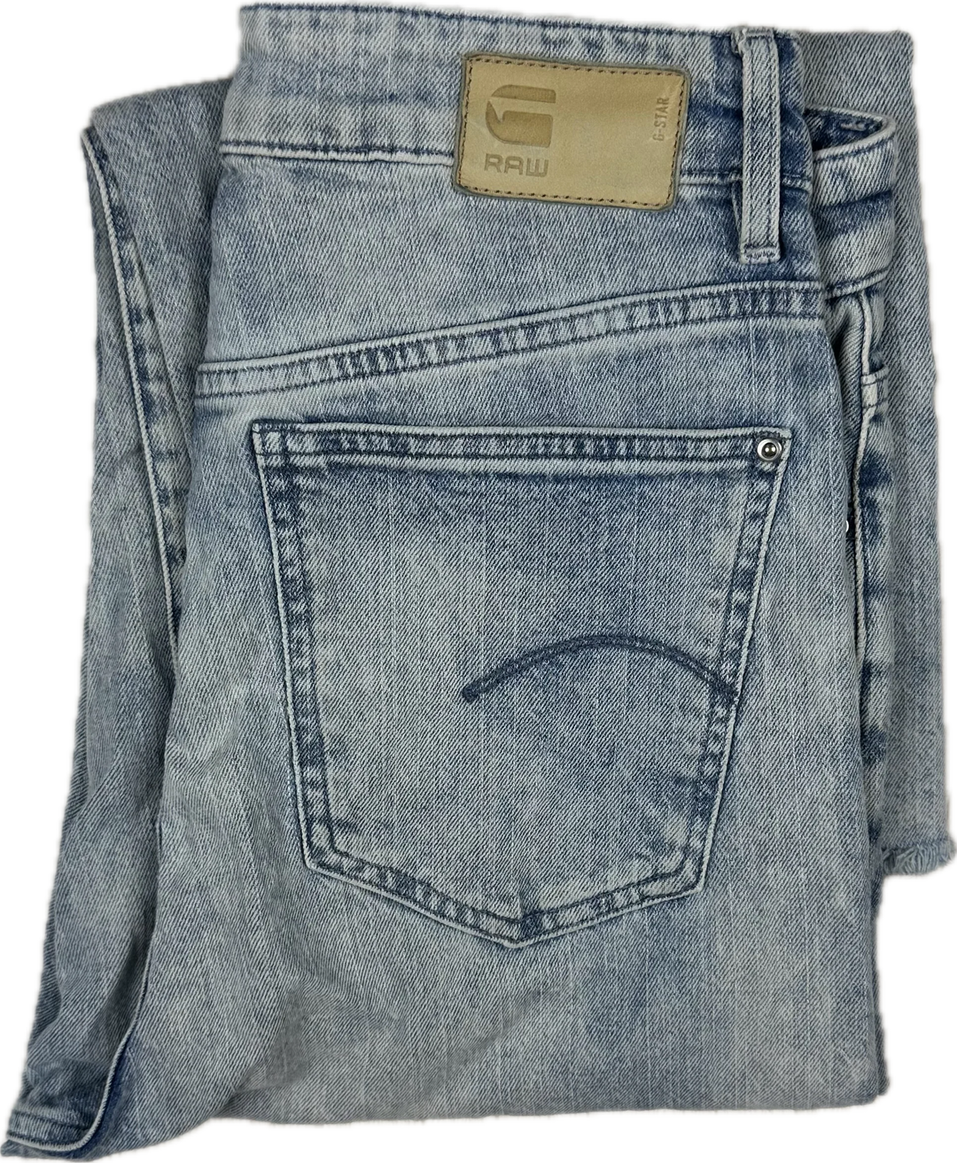 G Star RAW Womens 'Tedie' Ultra High Straight Ankle Jeans -Size 28