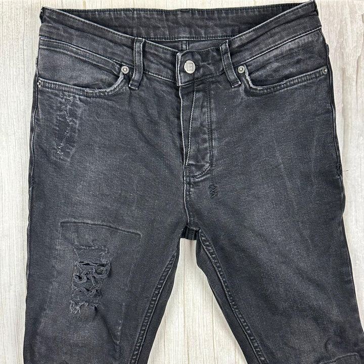 Ksubi Distressed Black Super Skinny Jeans - Size 30" - Jean Pool