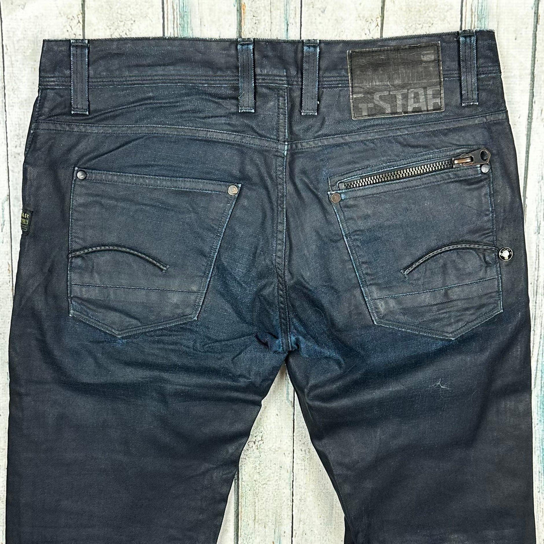 G Star RAW 3301 'Attacc Low Straight' Jeans -Size 32/32 - Jean Pool