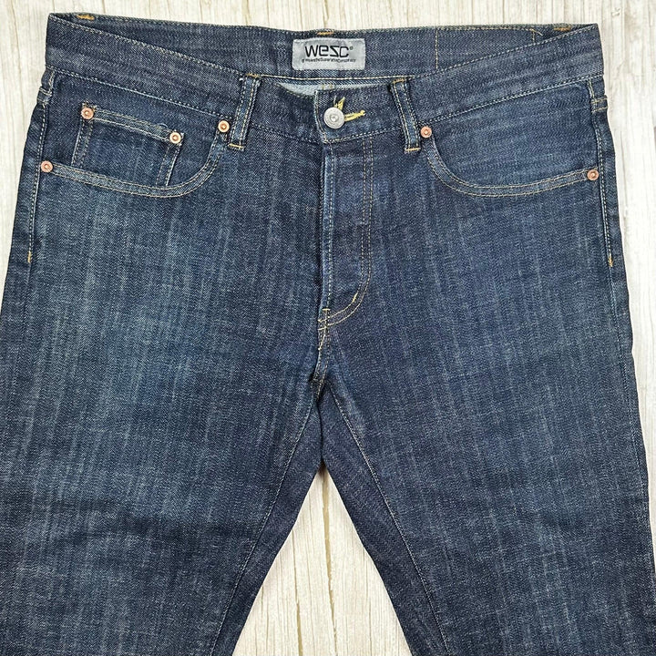 WEZC Superlative Conspiracy Mens Slim Fit Jeans- Size 32