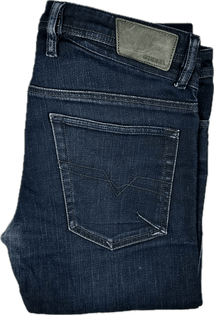 Diesel Mens 'Shioner' Denim Slim Straight Jeans -Size 31/32