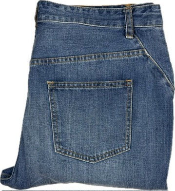 Morrison Panelled Leg Boyfriend Crop Jeans -Size 31