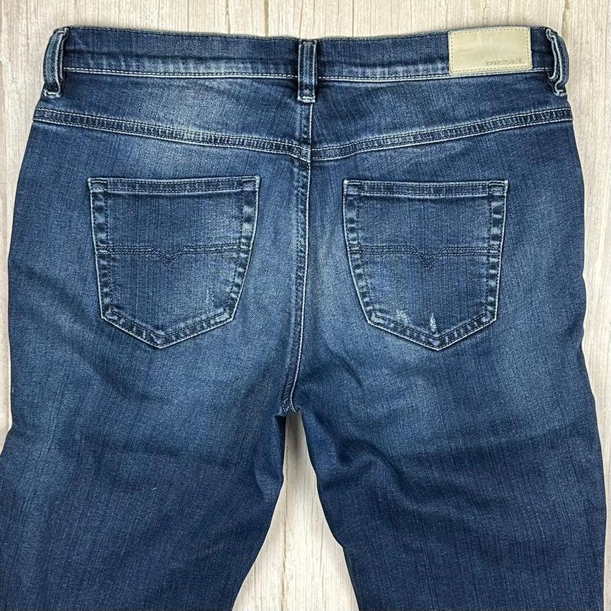 Diesel Ladies 'Belthy- Ankle' Crop Boyfriend Jeans -Size 28