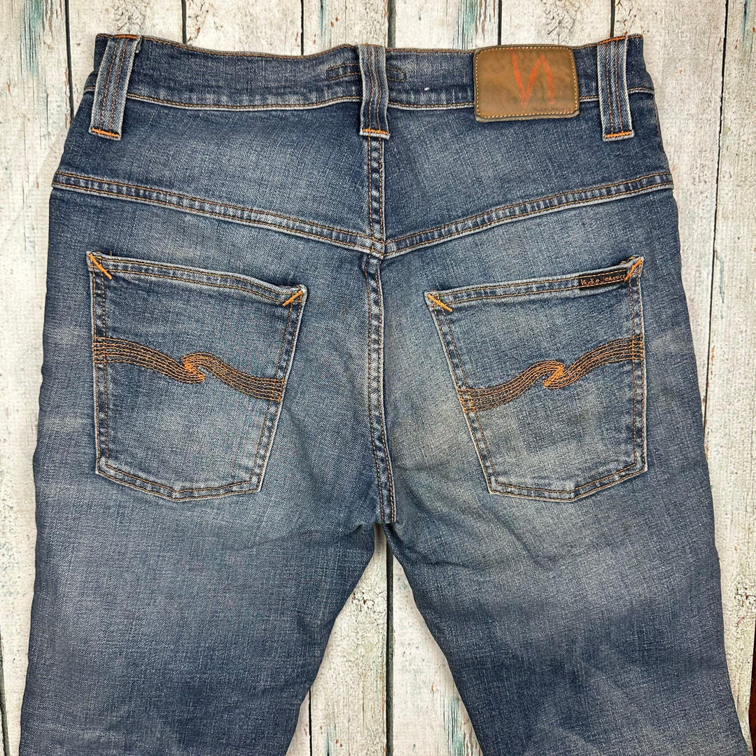 Nudie Jeans Co. 'Thin Finn' Organic Greenwash Jeans - Size 31/32 - Jean Pool