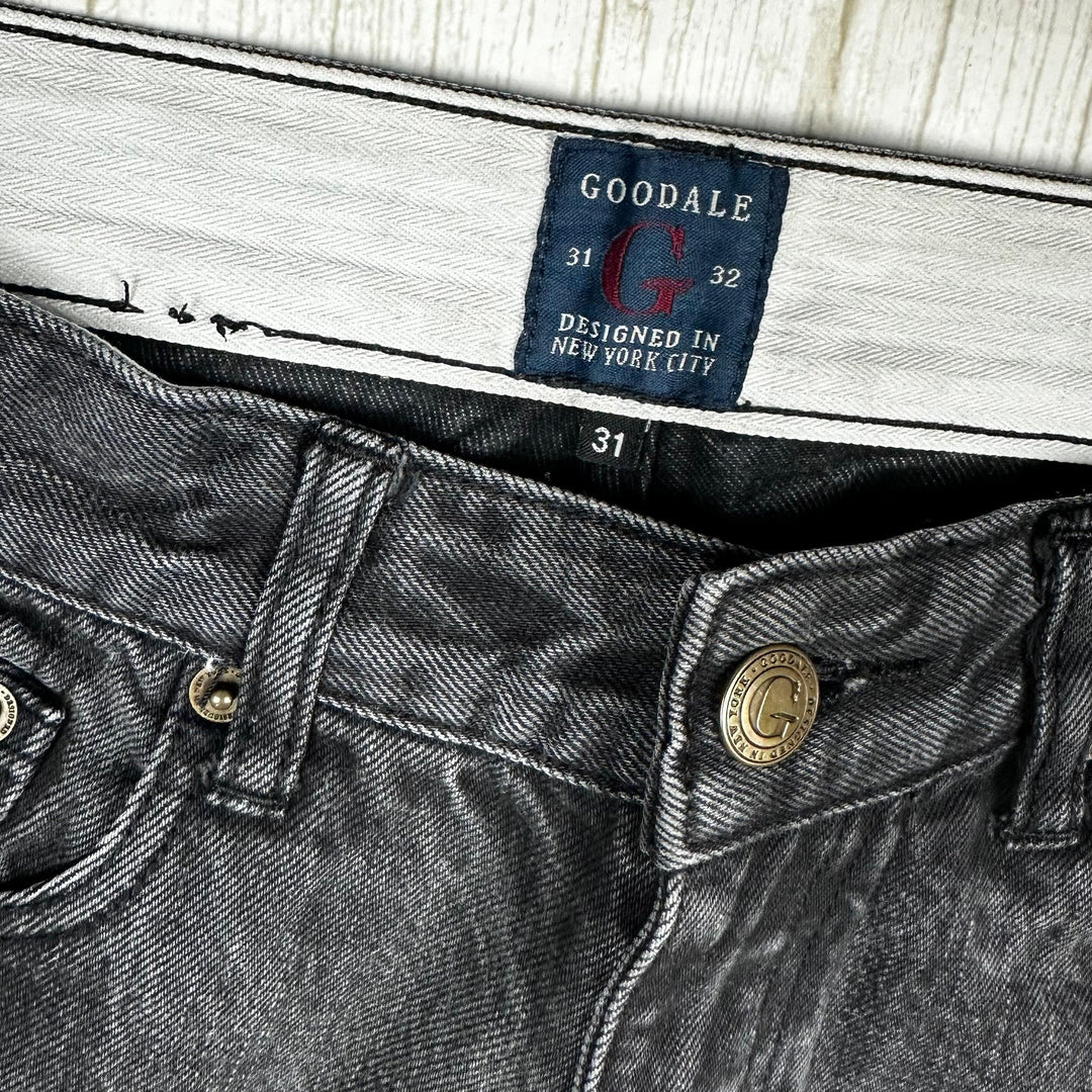 Goodale 'The Goodale Tapered' Selvedge Jeans - Size 31