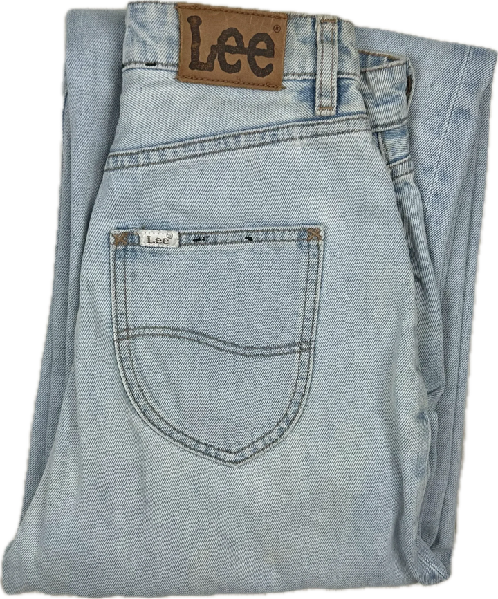Lee Jeans 'High Baggy' Light Wash Jeans - Size 5 or 23"