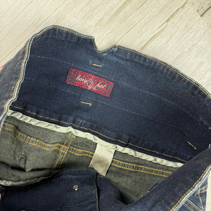 NEW- Baby Phat Y2K Denim Logo Pocket Skirt- US Size 16 or 18/20 AU