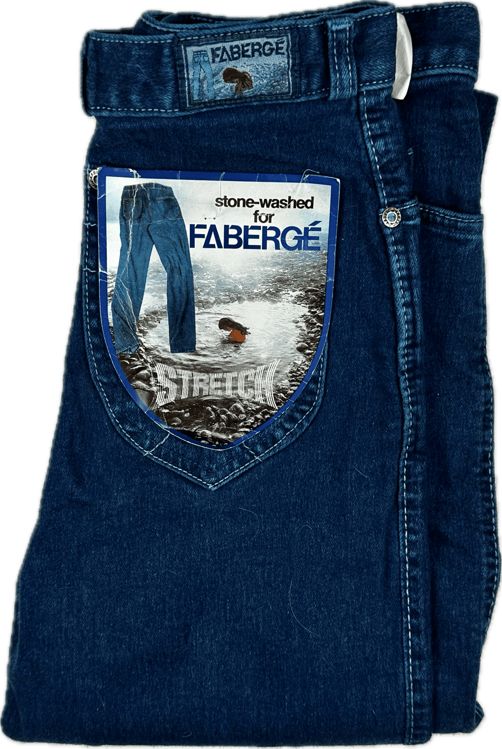 NWT- Vintage Faberge Deadstock 1980's Ladies Jeans - Hard to find! - Suit Size 8 - Jean Pool